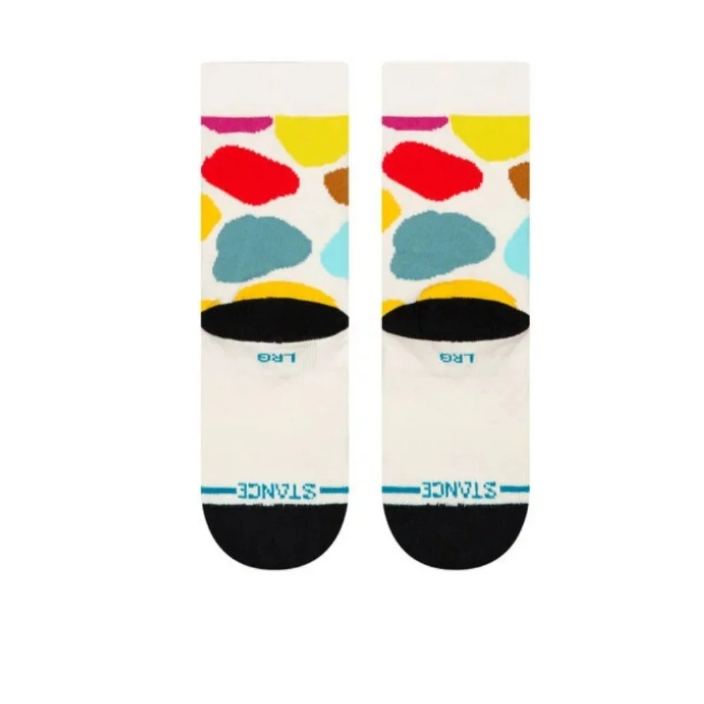 NWT Kid's Wade Collection Abstract Dots Stance Crew Socks
